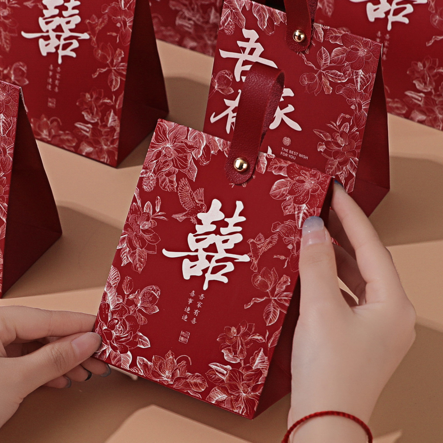 结婚糖果礼盒订婚伴手礼喜糖盒