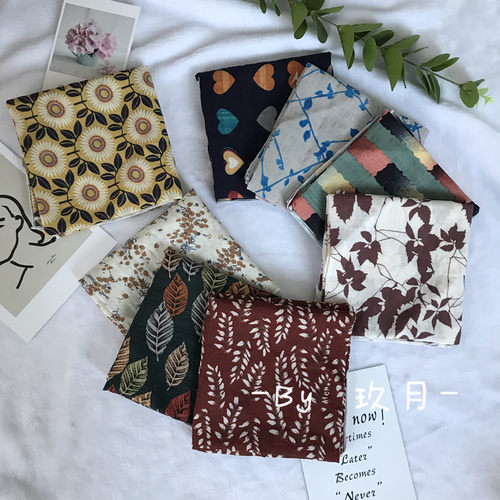 【玖ninne】韩国ins嘻哈小方巾