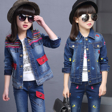 Pantalon fille en toile - Ref 2062451 Image 6