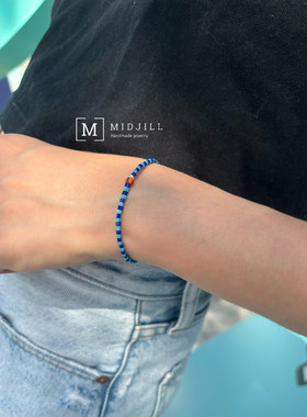 中性复古funky色彩手链