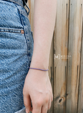 日系urban神秘与艺术磨砂感手链