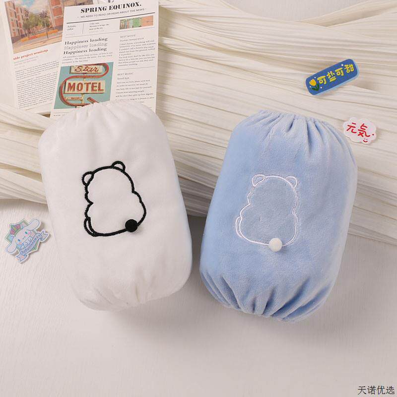 冬季短款防脏小熊猫袖套