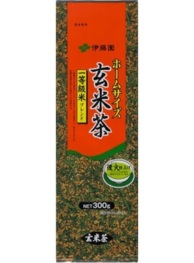 伊藤园玄米茶 无添加300g 包装袋装日本进口