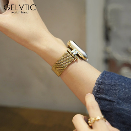 GELVTIC苹果表带磁吸米兰尼斯