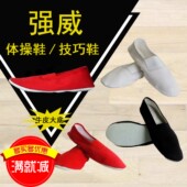技巧鞋 跳舞鞋 猫爪鞋 室内鞋 强威牛皮底体操鞋 健美鞋 练功鞋 瑜伽鞋