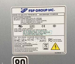 原装拆机全汉 FSP400-601UG 额定400w 大1u服务器电源现货