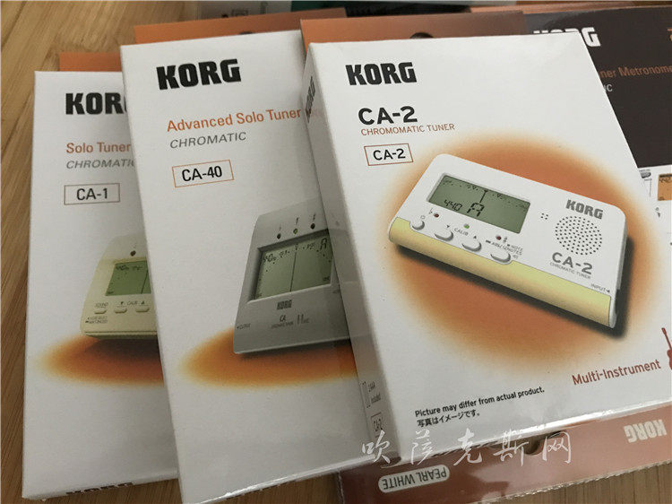 科音KORG CA-1 CA-2 40 CA-50 12平均律管弦乐通用调音器校音器表