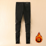 磨毛拉绒图案不同9393P180冬季男修身牛仔裤控255低成交235，男装牛仔裤，钱塘6008(原3014)