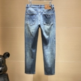 字母错误货号6610P175春夏男士修身九分牛仔裤终端售价248，男装牛仔裤，钱塘6008(原3014)