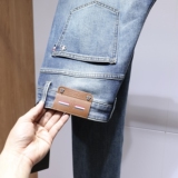 字母错误货号9123P175男士春夏小直筒修身牛仔裤终端售价248，男装牛仔裤，钱塘6008(原3014)