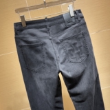 潮牌图案货号6608P175春夏男士修身小直筒牛仔裤终端售价248，男装牛仔裤，钱塘6008(原3014)