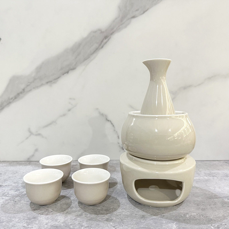 陶瓷温酒壶 温酒器 黄酒温酒具暖酒器热烫酒壶套装
