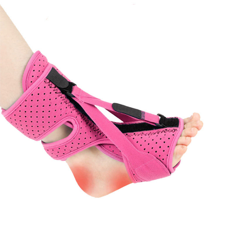 儿童足下垂矫形器老人踮脚尖夹板脚踝护具女生足托固定带护踝支具