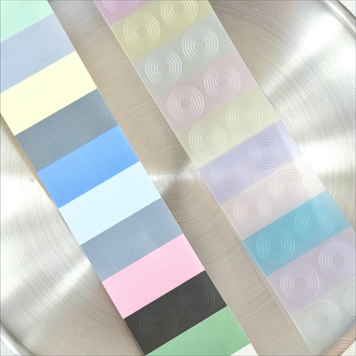 人生磁带LIFETAPE CRUMBLE Circle同心圆基础款分装盐系装饰点缀