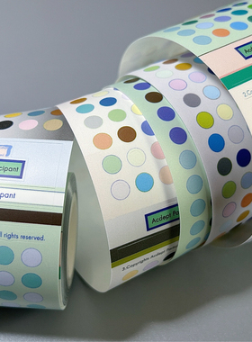 Acdept Participant参与者RollA1 RollB1 贴纸卷分装基础款deco