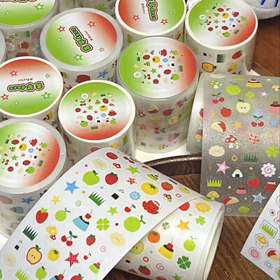 DDDoubleD新品星星边框贴纸卷