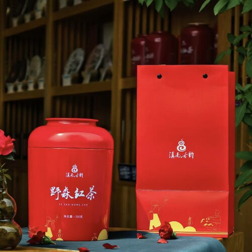 滇南阿颇谷野森红茶2026云南凤庆滇红野生250g 花蜜香自然野韵