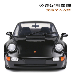 turbo合金车模改装 911 964 收藏男友生日礼物情怀摆件 18保时捷