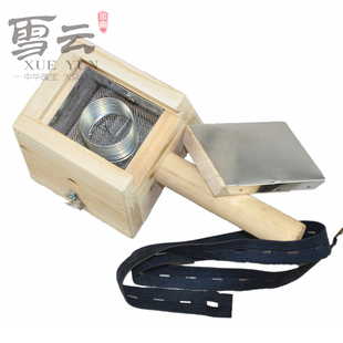 雪云艾灸盒特小带弧形单柱温灸盒温灸器印堂中脘足三里等手腿位
