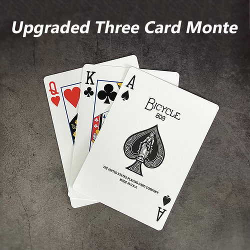 升级版三张牌(Upgraded Three Card Monte)魔术大会三张大牌魔术