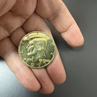 魔术道具金银币 半美元硬币 50美分特殊币 Half Dollar特殊币