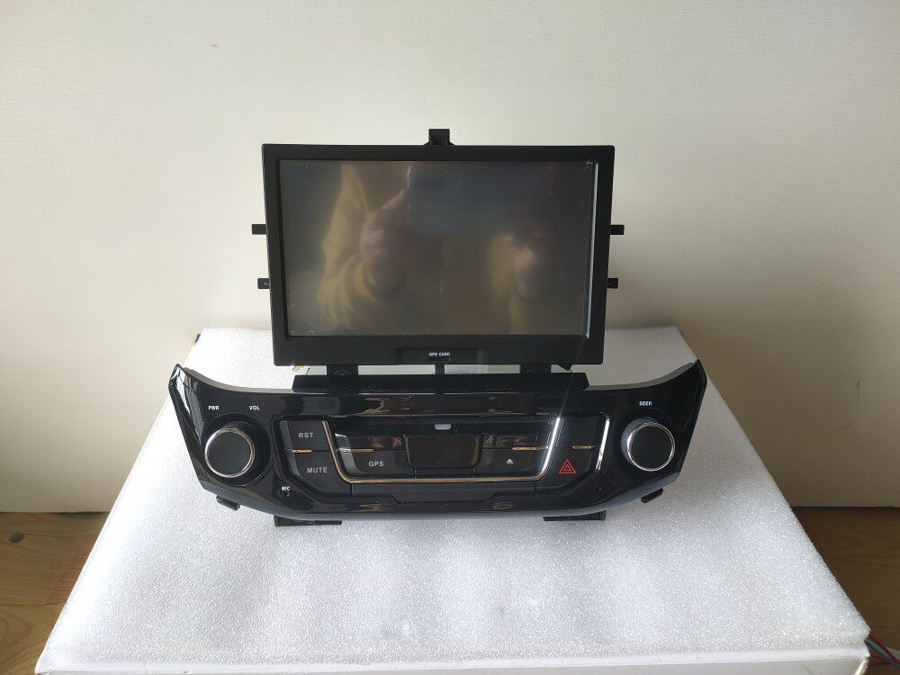 15款吉利全球鹰GX7/GX9专用DVD导航中控大屏倒车影像记录仪一体机