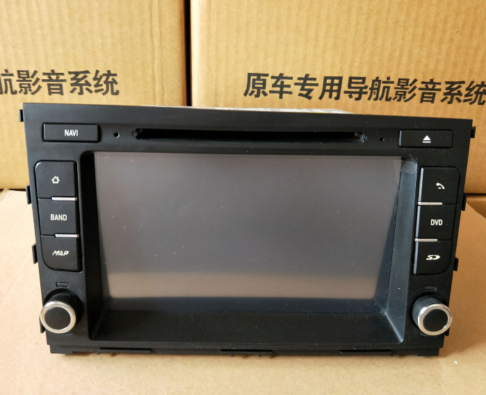 现代名图原装车载DVD导航安卓中控大屏蓝牙倒车影像记录仪一体机