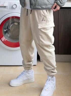 Nike耐克男子摇粒绒保暖工装长裤