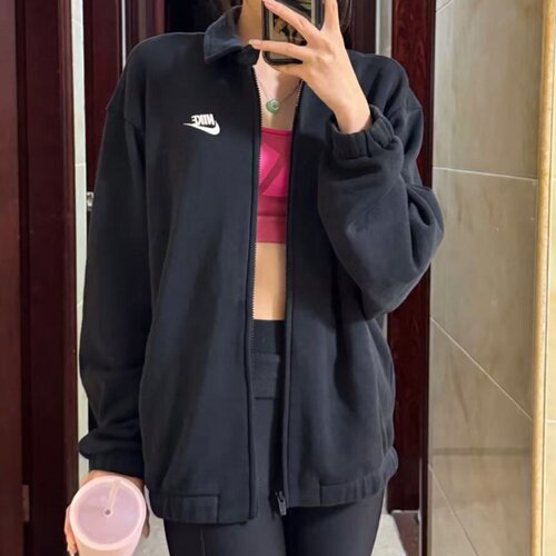 Nike耐克男子加绒立领夹克外套