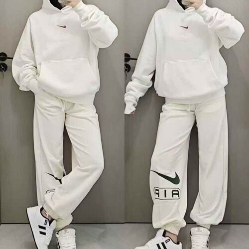 Nike耐克女中腰针织长裤街舞卫裤