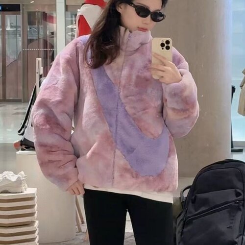 Nike耐克女人造貂毛皮草保暖外套