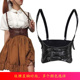 欧美lolita腰封束腰腰带装 配饰马甲 饰背带松紧吊带外穿背心女时尚