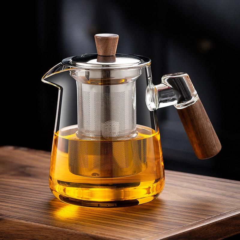 加厚耐热玻璃泡茶壶冲泡分茶器