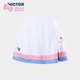 Victor, hello kitty, форма для бадминтона, футболка с коротким рукавом, мини-юбка