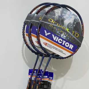 胜利Victor驭10 dx10M进攻型羽毛球拍 drivex 合金碳 metallic