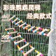 大长度虎皮牡丹玄凤鹦鹉笼梯子玩具攀爬云梯加长彩珠梯子可接椰窝