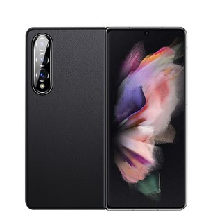 适用三星fold6手机壳zfold5折叠屏flod4素皮w24新款w23带磁吸fod3保护套外壳w22男款galaxyw24的z超薄zflod6