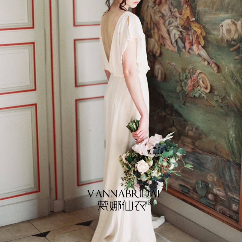 遮手臂复古简约旅拍轻婚纱写真轻纱伴娘礼服合唱团演出服装连衣裙|msdalam kategori Butik wanita / wanita, perkahwinan/Cheongsam/pakaian, perkahwinan - dari Buy2taobao.com untuk memberikan perkhidmatan ejen Taobao profesional membeli