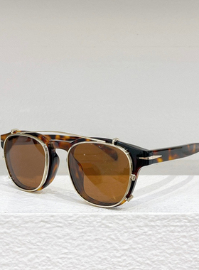 新款可配近视镜片太阳眼镜 墨镜DB 1117高品质高质感百搭金属圆框