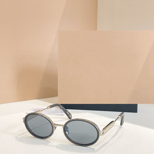 时尚 太阳眼镜高品质高质感百搭遮阳大气2002金属小框圆框 新款