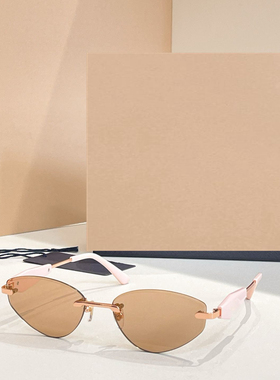 时尚新款太阳眼镜高品质高质感百搭遮阳潮大气PR 212VS无框小框