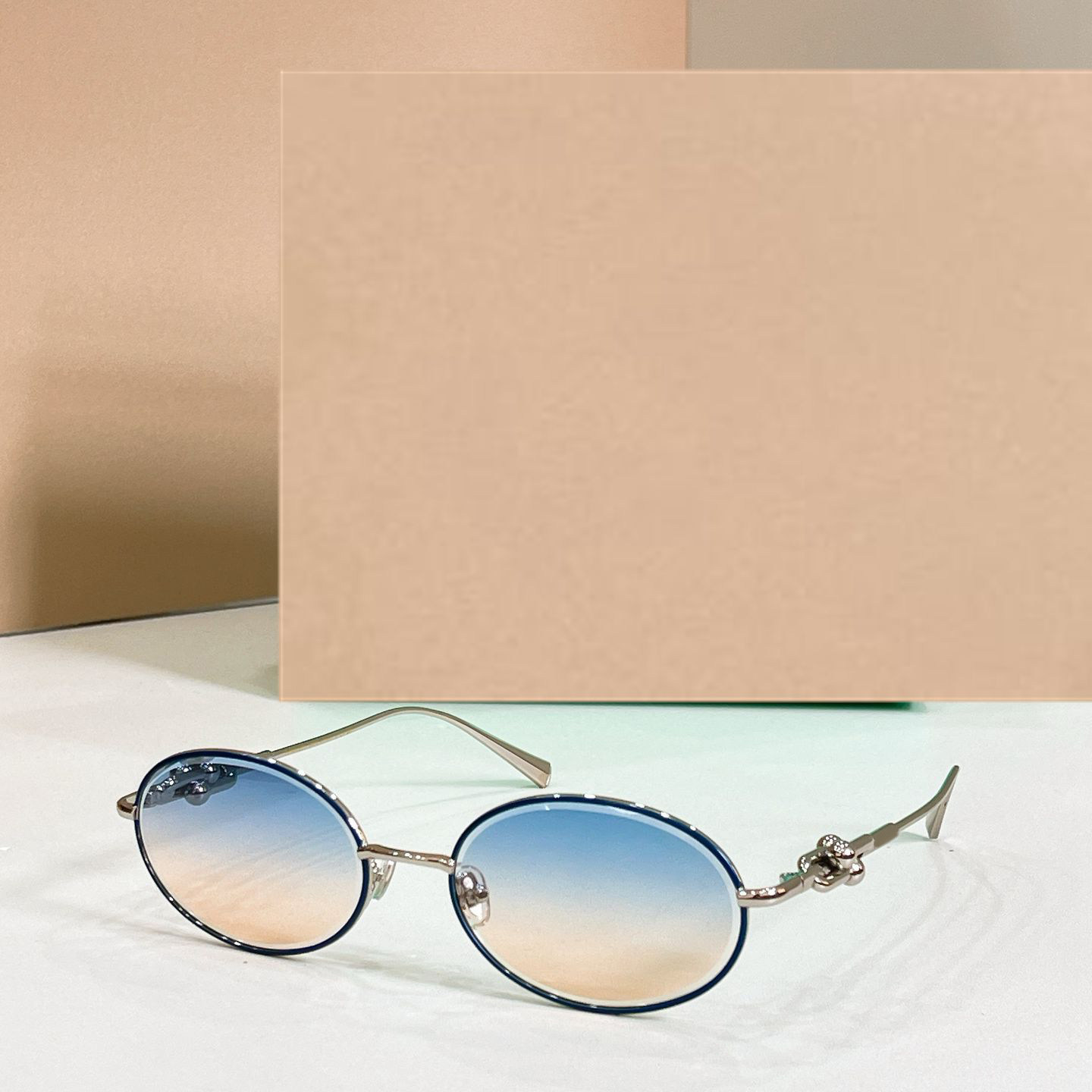 时尚新款太阳眼镜高品质高质感百搭遮阳大气2045L小框金属