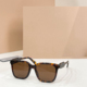 时尚 太阳眼镜高品质高质感百搭遮阳大气02Z方框板材 新款