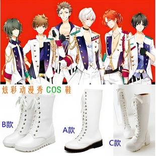 ◆月歌白组水无月泪文月海叶月阳长月夜神无月郁霜月隼cosplay鞋