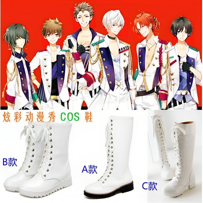◆月歌白组水无月泪文月海叶月阳长月夜神无月郁霜月隼cosplay鞋
