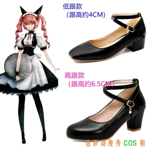 命运石之门秋叶留未穂菲利斯喵喵cosplay女仆鞋大码高跟鞋可日常