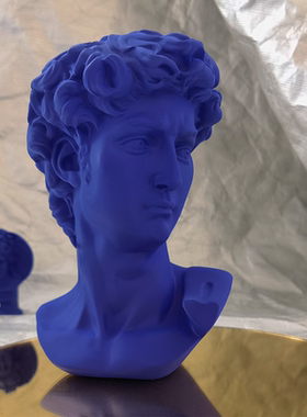 蓝色时间新品克莱因石膏树脂