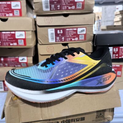 特步260X2.0竞速训练跑鞋软底弹力马拉松专业跑步鞋缓震2代运动鞋