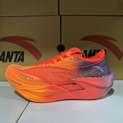 安踏C202 G9心跳马拉松碳板竞速低帮跑步鞋 112445571