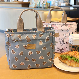 韩国防水面料加厚铝箔保温饭盒袋上班族午餐带饭袋子手提袋便当包